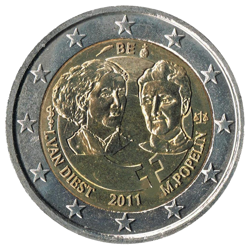 2 euros conmemorativa Centenario del Día Internacional de la Mujer